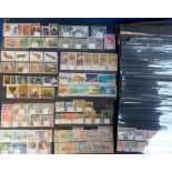 Stamps, Commonwealth Collection, all on stock cards, early 1900's onwards, various countries inc.