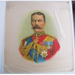 Tobacco silk, ITC (Canada), The Rt. Hon. Earl Kitchener, P.C.K.P., premium pillow top, 560mm x 530mm