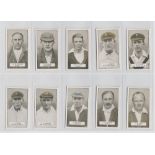 Cigarette cards, Cohen, Weenen, Cricketers (set, 25 cards) (vg)