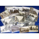 Postcards, a good selection of 30 cards of Kensington, London and its environs, with RP's of Holland