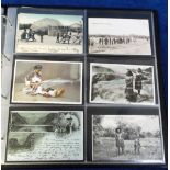 Postcards, a Foreign collection in modern album inc. South Africa, New Zealand, USA, South & Central