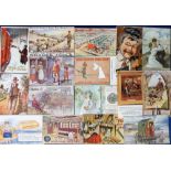 Postcards, Advertising, a collection of 16 UK product advertising cards inc. Boades Tools (3), Hamel