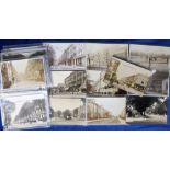 Postcards, a further selection of approx 40 cards of the Kensington area inc. RP's of Cornwall