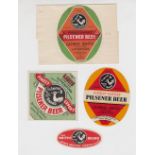 Beer labels, George Smith Limited, Liverpool, inc. design returned to J P O'Brien for their finest