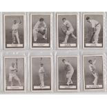 Cigarette cards, Gallaher, Famous Cricketers, (set, 100 cards) (mostly gd/vg)