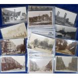 Postcards, London, a good selection of 67 cards of Chelsea & Fulham area, RP's and printed, (many