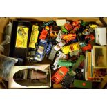 Playworn Diecast, including Budgie Toys No.268 AA Land Rover, in original box, loose Matchbox