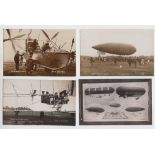 Postcards, Aviation, a further RP Airship collection of 18 cards inc. Astra Torres, Gamma, (&