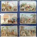 Trade cards, Liebig, album containing 15 sets, all ranging between S303 & S393, 1891 to 1893 inc.