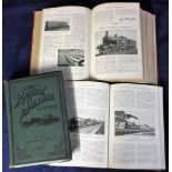 Railwayana, 3 bound vols of The Railway Magazine, vol 2 (Jan-June) 1898 in green illustrated board