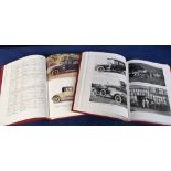 Books, 'The Edwardian Rolls Royce' by John Fasal & Bryan Goodman 1994, 2 volume's in matching red