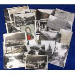 Postcards, Norway, a collection of 50+ cards, RP's and printed Inc. Balholm, Fantoft, Molde, Voss,