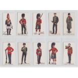 Cigarette cards, Cohen, Weenen, Home & Colonial Regiments (100 Subjects backs) (38/40, missing