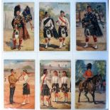 Postcards, Military, a mixed selection of approx 80 cards on album pages inc. Harry Payne from