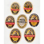 Beer labels, William Younger & Co, Holyrood, a mixed selection of 7 different vo's Inc. Sparkling