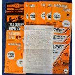 Football Programmes, Newport County, collection of 22 home programmes 1969/70 (5) inc. Grimsby