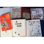 Stamps, GB collection, QV onwards, in various albums and stockbooks incl. 1d black (damaged), many