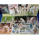 Press photographs, Cricket, a collection of approx. 120 colour photos, mainly 8x10, all relating