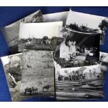 Photographs, Vietnam war, a collection of 20 9"x7" b/w press photos taken by Hungarian photographers