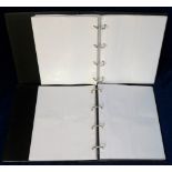 Postcard Accessories, a collection of 6 modern postcard albums all with a selection of pages, 4