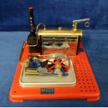 Mamod Live Steam Engine SP5, unfired in original box with inner packing and accessories (excellent