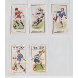 Trade cards, Compton's Gravy Salt, Footballers (Coloured) 'A' Series, 3 cards, nos 5 Birmingham,