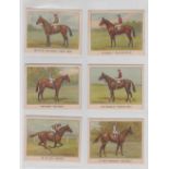 Cigarette cards, Horseracing, 4 sets, Boguslavsky, Winners on the Turf, 'L' size, (25 cards), &