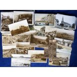 Postcards, a good mix of approx 270 cards of Kent and Sussex, with many street scenes and villages