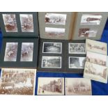 Photographs, a large collection contained in 8 albums & loose, various periods, QV onwards (mostly