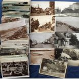 Postcards, Hampshire / Dorset, a collection of 100+ cards, RP's and printed, various locations