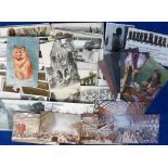 Postcards, a mixed UK subject and topographical mix of approx 90 cards inc. Tuck Indians, Tuck (