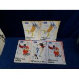 Olympics, collection of 5 individual event programmes from the Nagano 1998 Winter Olympics, scarce