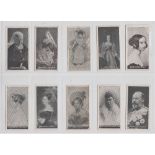 Cigarette cards, Faulkner's, British Royal Family (set of 16 cards) (fair/gd)