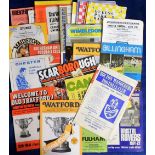 Football Programmes, a collection of 200+ League Cup matches, 1960s onwards, inc. Finals and semi-