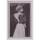 Cigarette card, Gallaher, Stage & Variety Celebrities (multibacked), type card, 'Ellaline