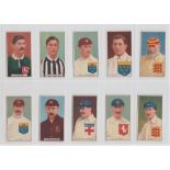 Cigarette cards, Cohen, Weenen, Owners, Jockeys, Footballers, Cricketers, Series 2 (set, 50