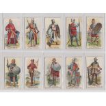 Cigarette cards, Cope's, British Warriors, mixed backs (set, 50 cards) (mixed condition, fair/gd)