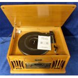 Music / Entertainment, Classic Collector's Edition music centre comprising turntable, cassette