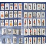 Cigarette cards, selection of 100+ cards, mostly with a military theme inc. Cohen, Weenen Home &