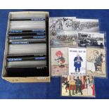 Postcards, a mixed subject collection in box of over 380 cards divided into subjects Inc. Beauty (