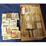 Cigarette cards, Wills, a collection of approx 80 sets, 1916-1930's, various series, some in