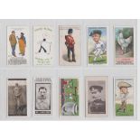 Cigarette cards, Churchman's, a collection of 71 type cards from many different series including