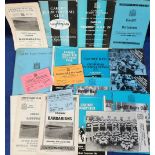 Rugby Union, Cardiff Rugby Club selection, 1950s-70s, inc. programmes for 75th anniversary match