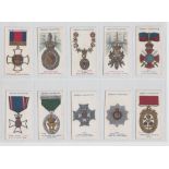 Cigarette cards, Ogden's, 2 sets, Club Badges (50 cards) (mostly gd/vg) & Orders of Chivalry (50