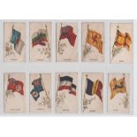 Cigarette Cards, Anon, 'Flags of the World' with embossed flags, as per Flags and Flags With