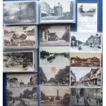 Postcards, Surrey, a collection of approx 125 cards, RP's and printed, inc. street scenes, views,