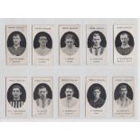 Cigarette Cards, Taddy, Prominent Footballers (with footnote), 57 cards, some duplication, QPR (