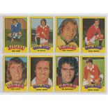 Trade cards, A&BC Gum, Footballers (Red back, Rub Coin) (set, 132 cards) (vg)