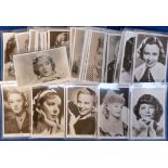 Postcards, Cinema, a collection of 39 Picturegoer cards, all of Actresses inc. Betty Hutton,