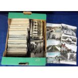 Postcards, European selection of approx 1,000 cards, RP's and printed, inc. 700+ English